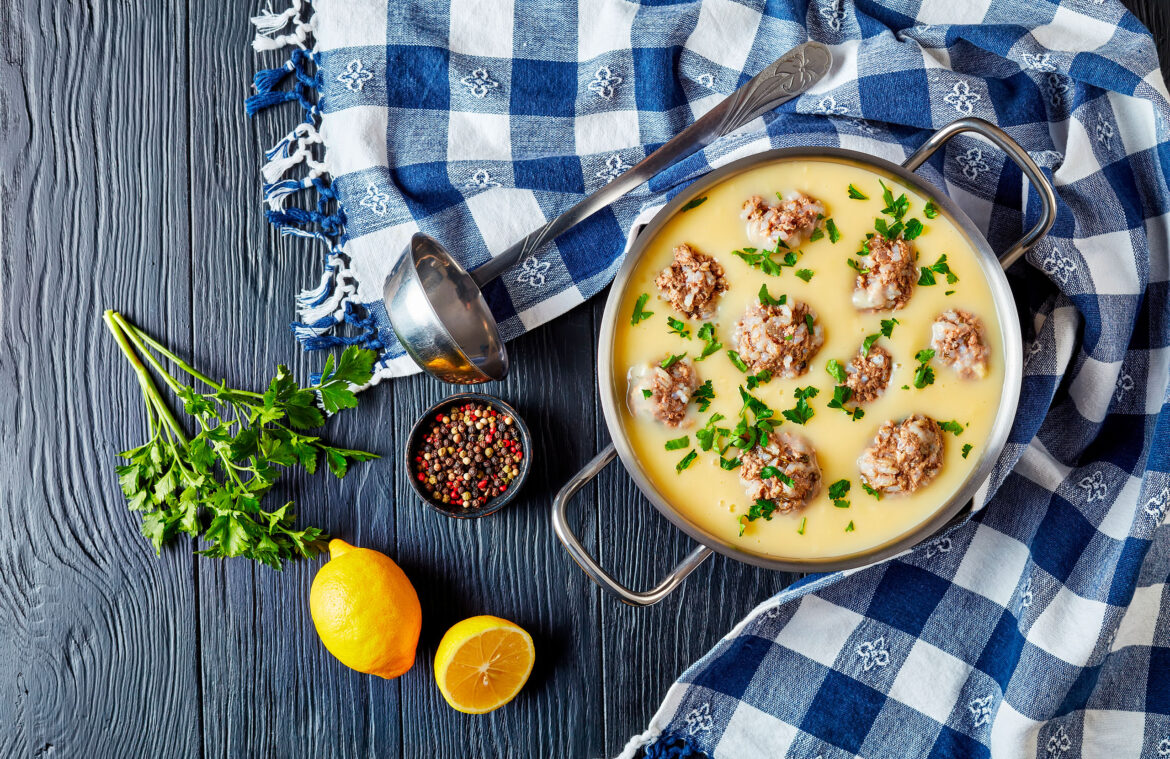 Giouvarlakia Avgolemono – One of the easiest Greek Comfort Food Recipes