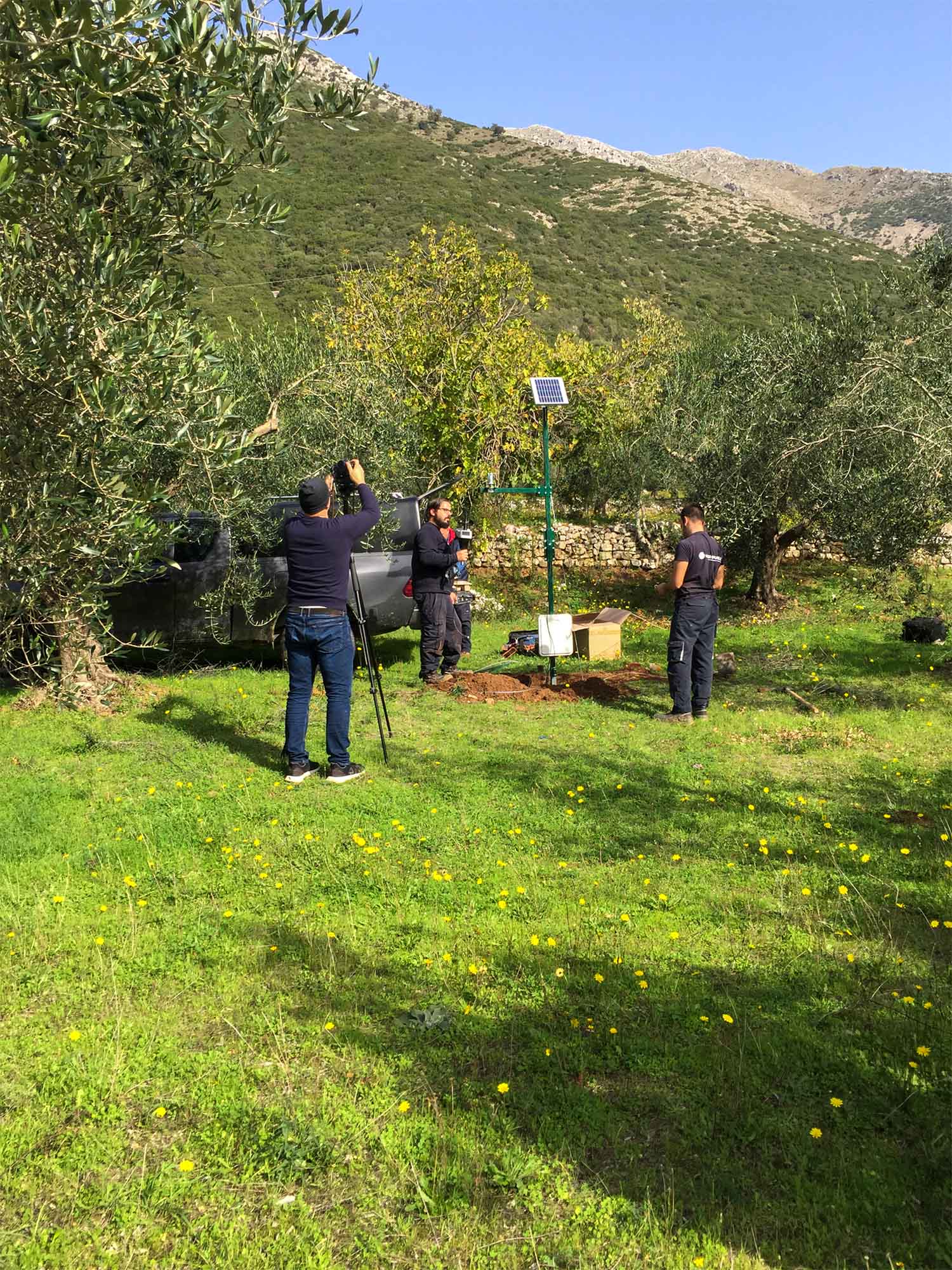 Installation of the Telemetric Station